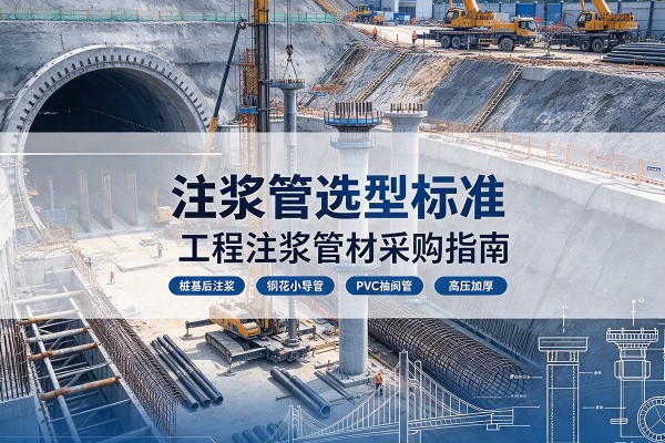 项城注浆管选型标准