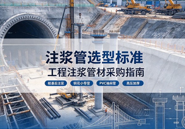 项城注浆管选型标准